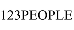 123PEOPLE trademark
