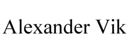 ALEXANDER VIK trademark