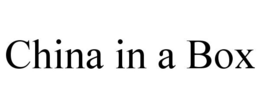 CHINA IN A BOX trademark