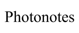 PHOTONOTES trademark