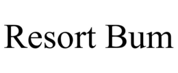 RESORT BUM trademark