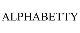 ALPHABETTY trademark