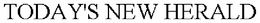 TODAY'S NEW HERALD trademark