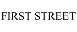 FIRST STREET trademark