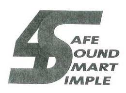 4S SAFE SOUND SMART SIMPLE trademark