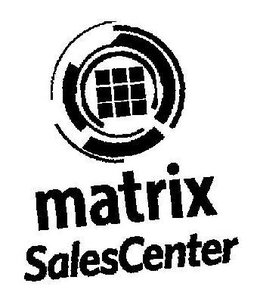 MATRIX SALESCENTER trademark