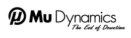 µ MU DYNAMICS THE END OF DOWNTIME trademark