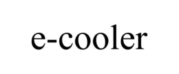 E-COOLER trademark