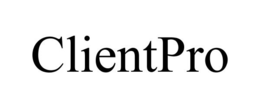 CLIENTPRO trademark