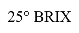 25° BRIX trademark