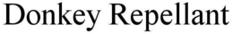 DONKEY REPELLANT trademark