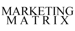 MARKETING M A T R I X trademark