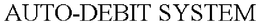 AUTO-DEBIT SYSTEM trademark