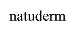 NATUDERM trademark