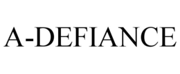 A-DEFIANCE trademark