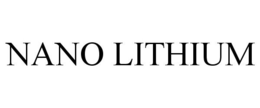 NANO LITHIUM trademark