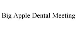 BIG APPLE DENTAL MEETING trademark