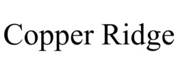 COPPER RIDGE trademark