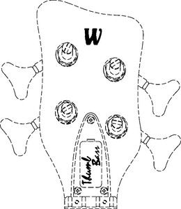 W THUMB BASS trademark