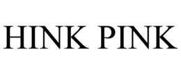HINK PINK trademark