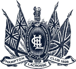HAMPTON LACROSSE CLUB 1928 LE JEU DE LA CROSSE FINEST QUALITY GOODS HLC trademark