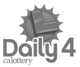 L CALOTTERY DAILY 4 trademark