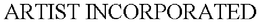 ARTIST INCORPORATED trademark