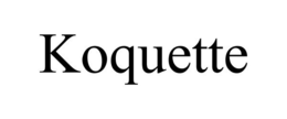KOQUETTE trademark