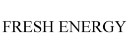 FRESH ENERGY trademark
