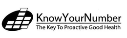 KNOW YOUR NUMBER THE KEY TO PROACTIVE GOOD HEALTH trademark