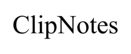CLIPNOTES trademark