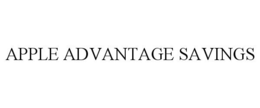 APPLE ADVANTAGE SAVINGS trademark