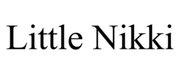 LITTLE NIKKI trademark