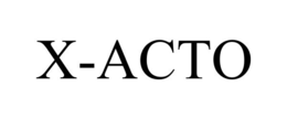 X-ACTO trademark
