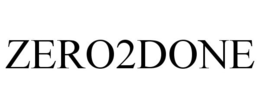 ZERO2DONE trademark