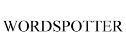 WORDSPOTTER trademark
