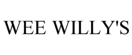 WEE WILLY'S trademark