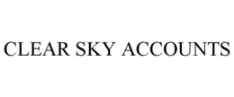 CLEAR SKY ACCOUNTS trademark