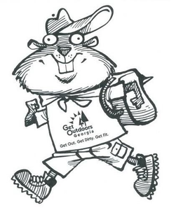 GET OUTDOORS GEORGIA GET OUT. GET DIRTY. GET FIT. trademark