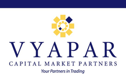 VYAPAR CAPITAL MARKET PARTNERS YOUR PARTNERS IN TRADING trademark