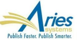 ARIES SYSTEMS PUBLISH FASTER. PUBLISH SMARTER. trademark