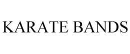 KARATE BANDS trademark