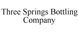 THREE SPRINGS BOTTLING COMPANY trademark