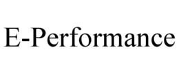 E-PERFORMANCE trademark