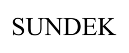 SUNDEK trademark