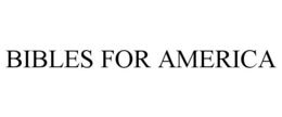 BIBLES FOR AMERICA trademark