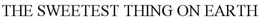 THE SWEETEST THINGS ON EARTH trademark