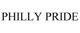 PHILLY PRIDE trademark
