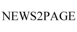 NEWS2PAGE trademark