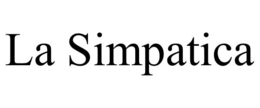 LA SIMPATICA trademark